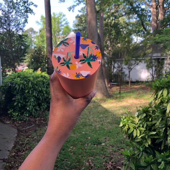 Starbucks Summer  Peach & palm tree Tumbler - Picture 2 of 4